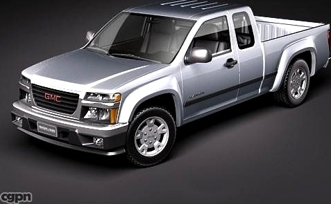 GMC Canyon extended cab3d model