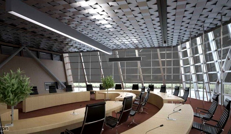 Conference Space 0253d model