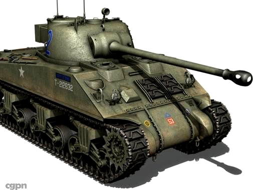 M4 Sherman Firefly MK VC3d model