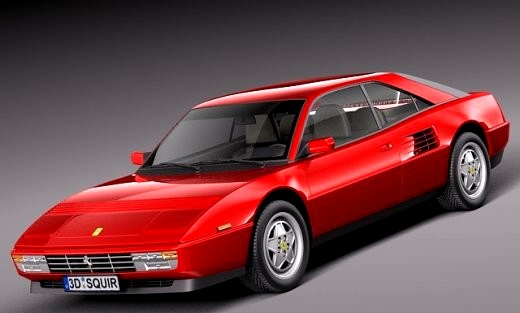 Ferrari Mondial 8 19803d model