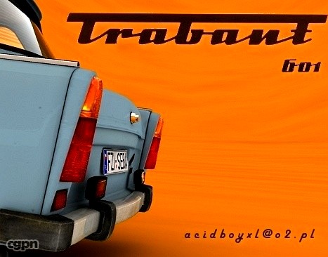 Trabant 601S3d model