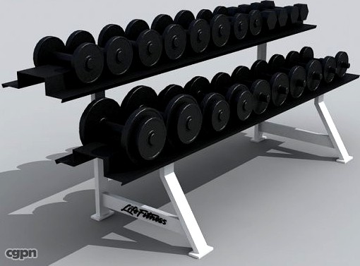 Dumbells3d model