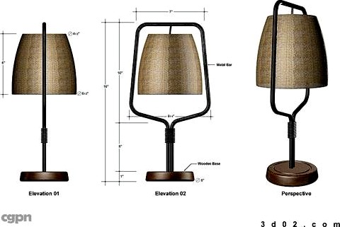 oriental lig 033d model