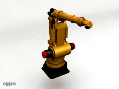 6-Axis-Manufacturing Robot3d model