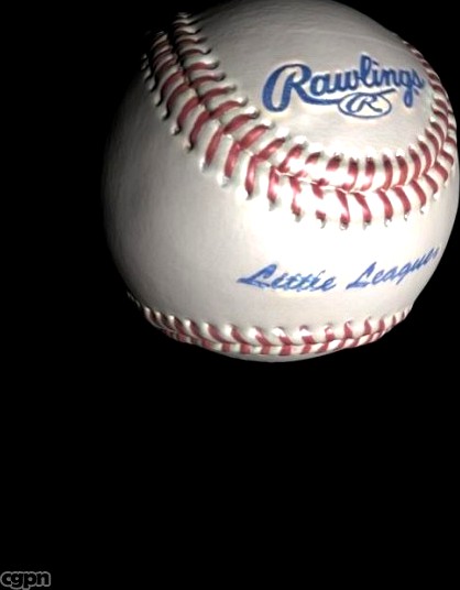 Baseball3d model