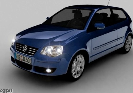 Volkswagen polo 20053d model