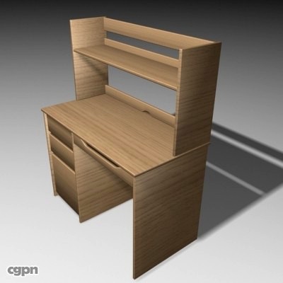 Desk 013d model