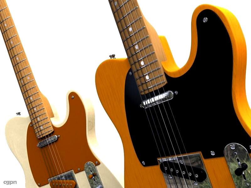 Fender Telecaster3d model