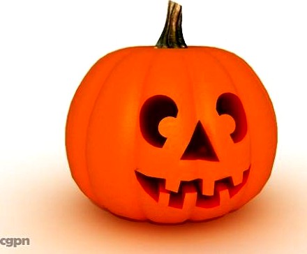 Halloween pumpkin3d model