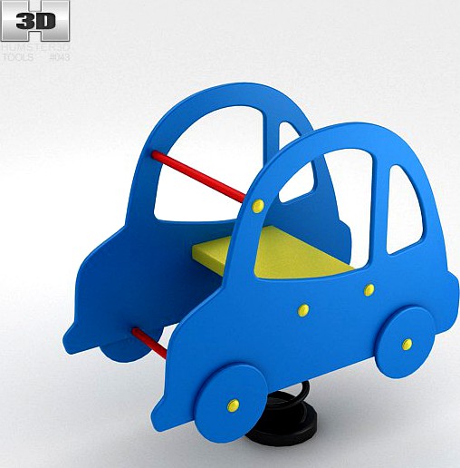 Car Spring Rider3d model