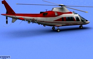 Agusta A-109 Vigili del Fuoco3d model