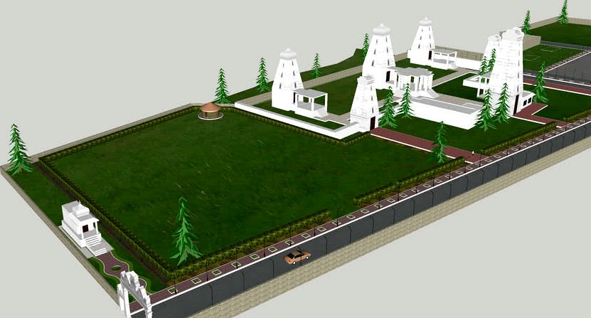 Balaji Temple,Guwahati,Assam 3d model