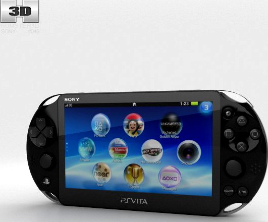 Sony PlayStation Vita Slim3d model