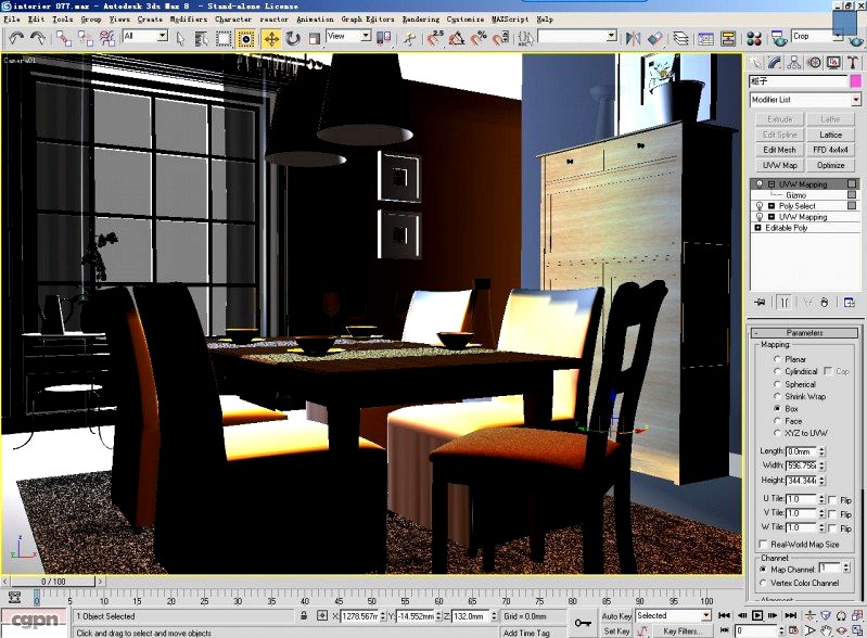 Interior 0773d model