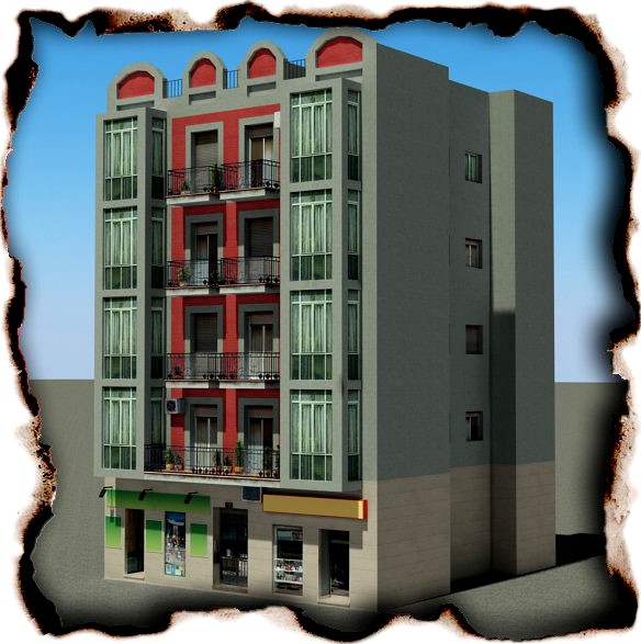 Low Poly Building 933d model