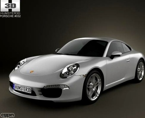 Porsche 911 Carrera Coupe 20123d model