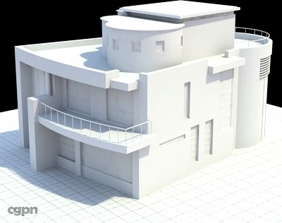 luxury house3d model