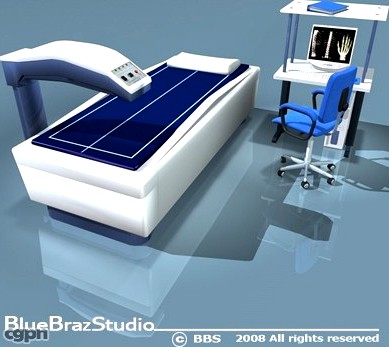 DEXA scanning3d model