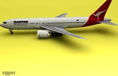 Boeing 767 Qatas3d model