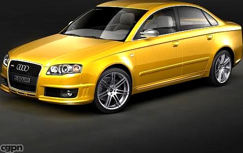 Audi RS4 Sedan 20073d model