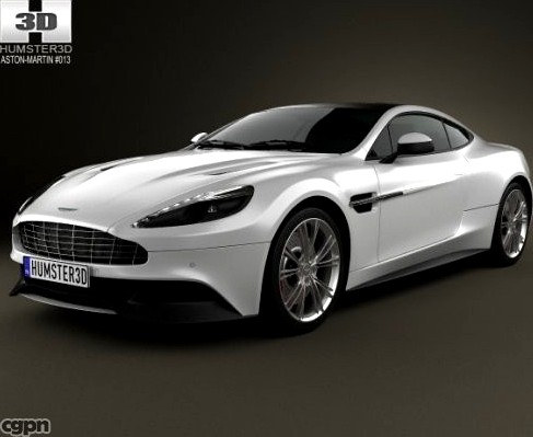 Aston Martin Vanquish 20123d model