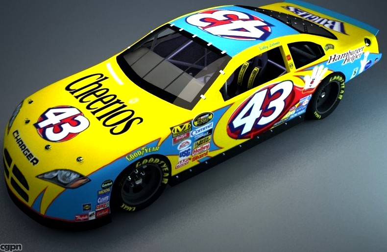 nascar car3d model