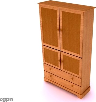 Media Cabinet3d model