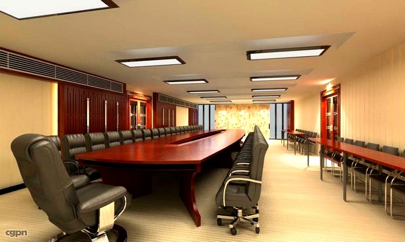 Conference Space 0433d model
