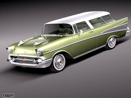 Chevrolet Nomad 19573d model