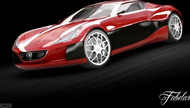 RimacConcept One3d model