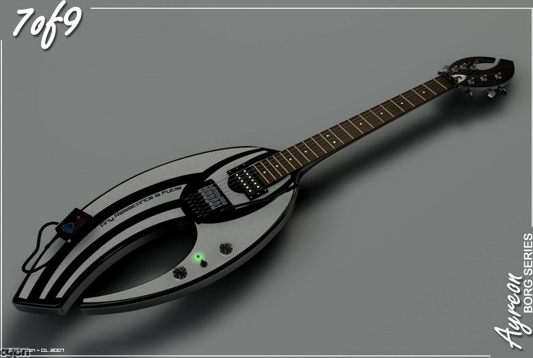 Borg Guitar3d model