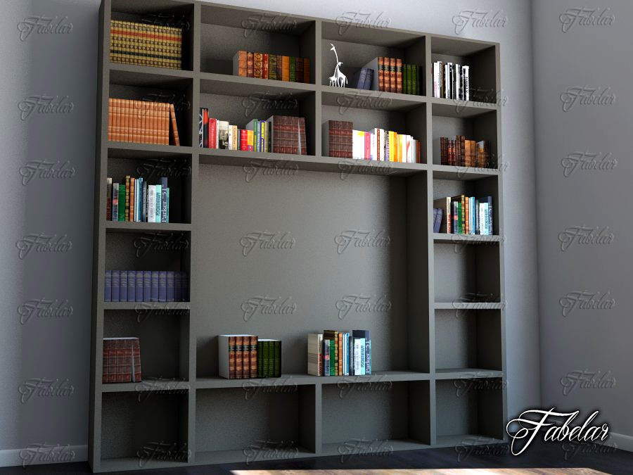 Bookshelf 063d model