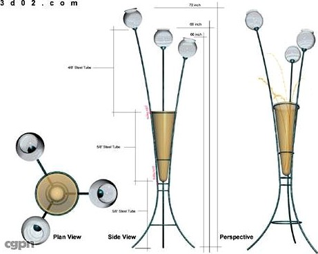 oriental lig 293d model
