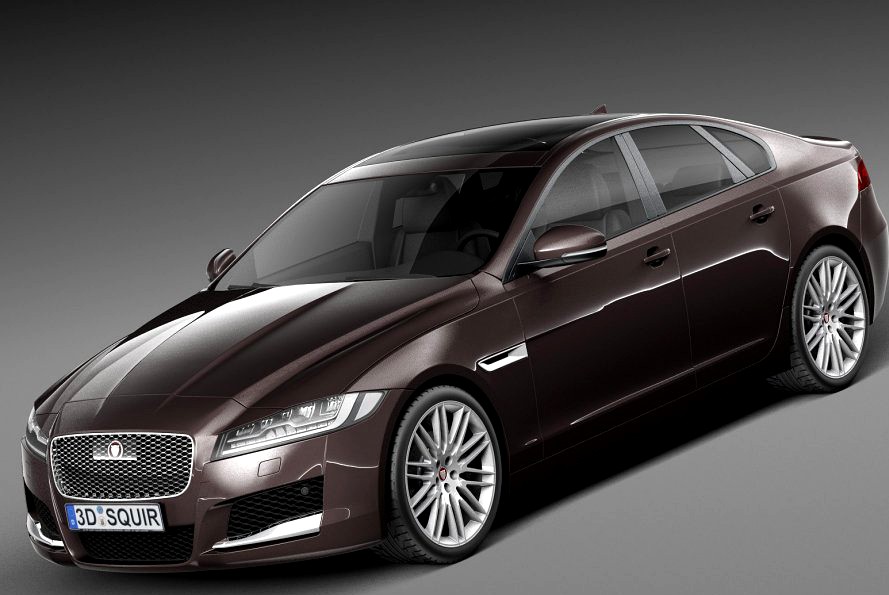Jaguar XF 20163d model