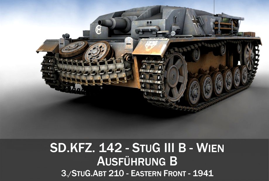 StuG III - Ausf.B - Wien3d model
