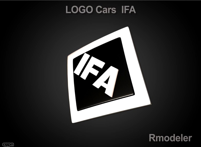 Ifa 3d Logo3d model