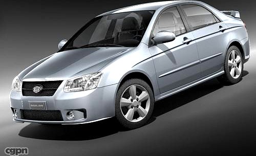 Kia Spectra3d model