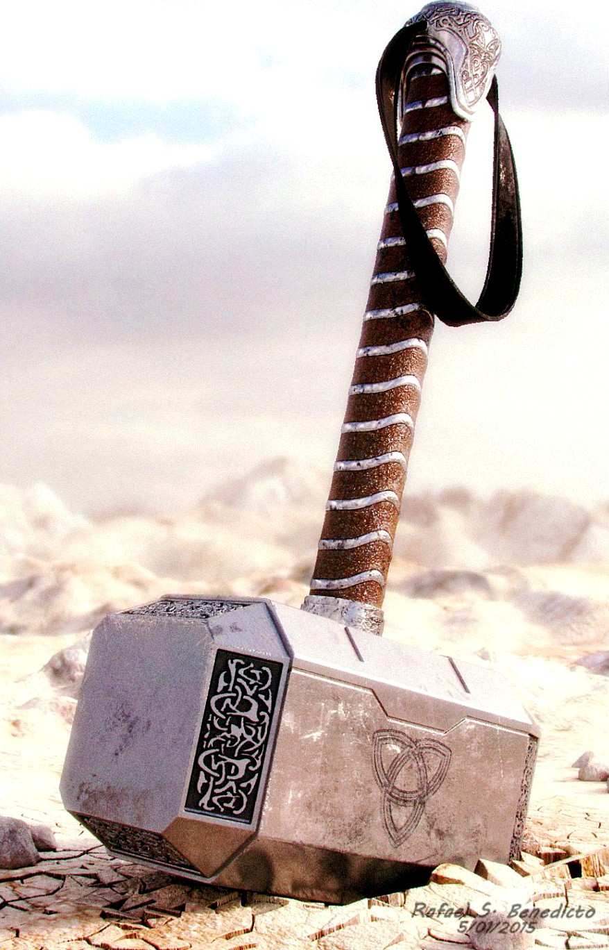 Thor's Hammer (Mjolnir)3d model