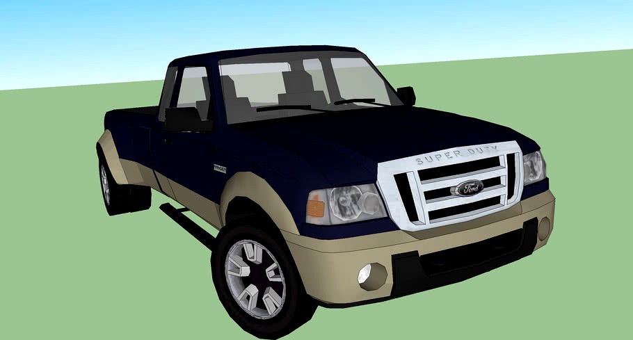 Ford Ranger Long Box Super Duty (Dually)