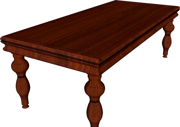 Kerala Traditional mahogany Wooden table