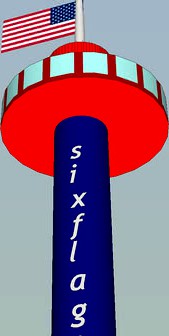 Six flags great america sky trek tower