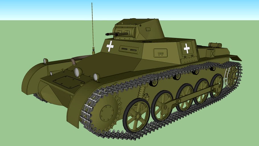 Panzer I - Panzerkampfwagen I Ausf B (German Tank)