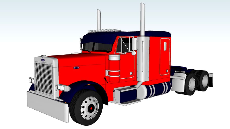 1996 Peterbilt 379EXHD- With Interior- :)