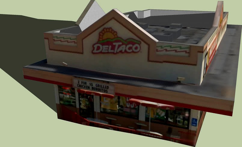 Del Taco in Sacramento, Kalifornien