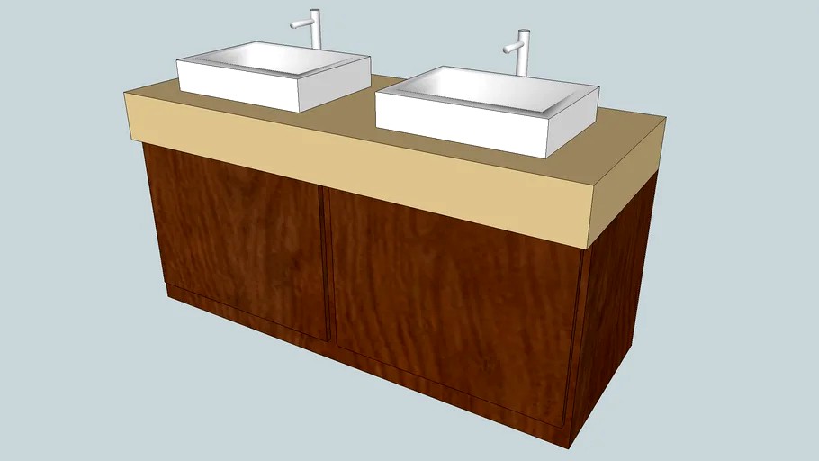 Sink Vanity Unit 3d model