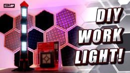 Modular LED Work Light System For Milwaukee M12 Battery