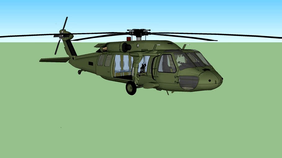 black hawk helicopter
