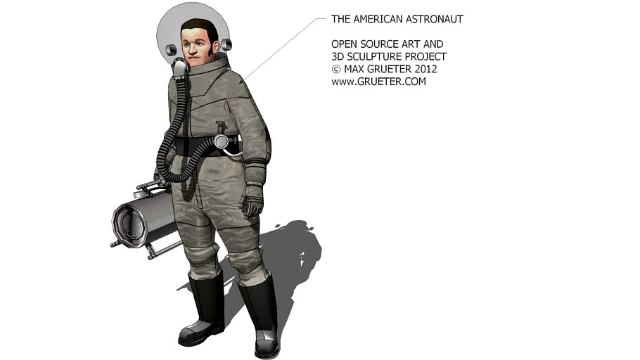 THE AMERICAN ASTRONAUT