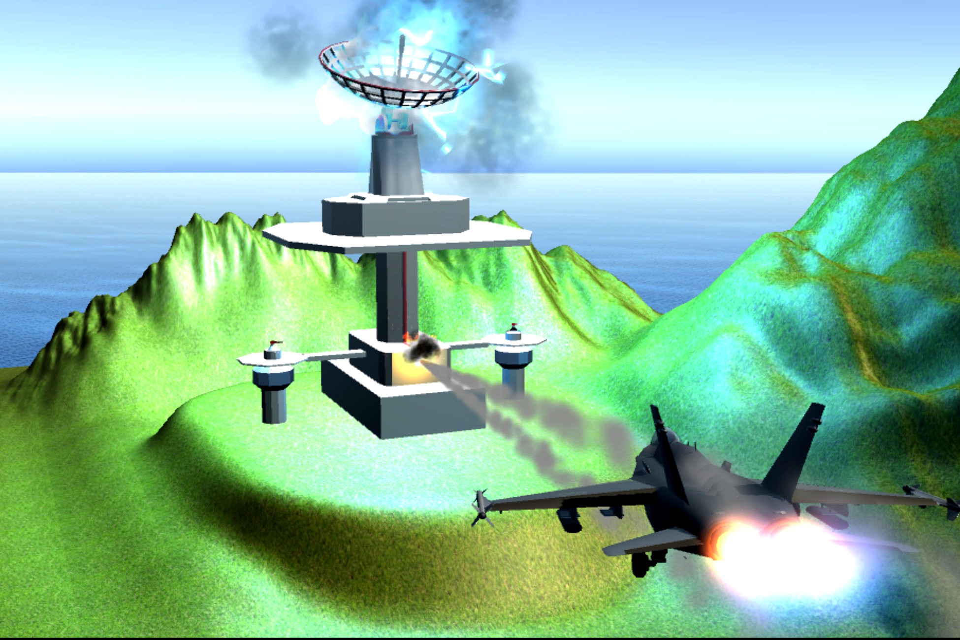 SkyPower - jet fighter missile controller