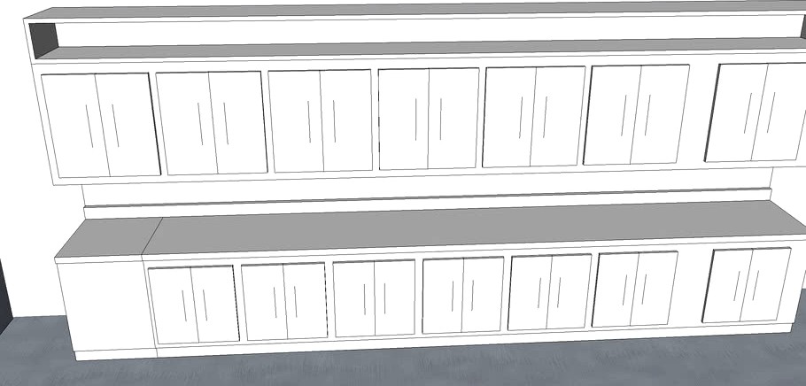 Kitchen Cabinets Set #1